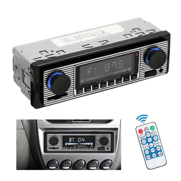Bluetooth Vintage Car Radio MP3 Player Stereo USB AUX Classic Car Stereo