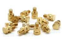 ♟◈✉ Photographic equipment pan tilt accessories beer machine English screw 1 / 4-20 knurled injection molded copper nut embedded