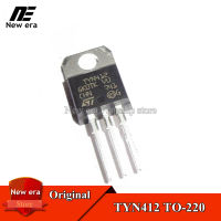 10Pcs Original TYN412 TO-220 TYN412RG TO220 12A/400V One-Way ควบคุม Silicon Thyristor ธรรมดาและใหม่เดิม