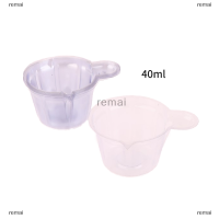 remai เครื่องจ่ายถ้วยพลาสติกแบบใช้แล้วทิ้งขนาด40มล. 100ชิ้นเครื่องมือทำแม่พิมพ์ซิลิโคนเรซินสำหรับงานหัตถกรรมอีพ็อกซี่เรซินเครื่องมือทำเครื่องประดับ