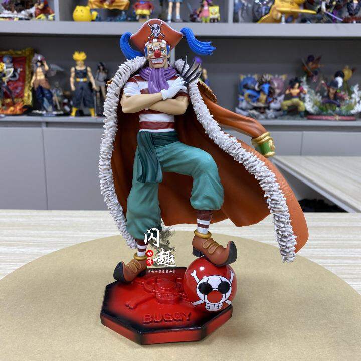 One Piece Buggy Statue Figure Model Lazada.co.th