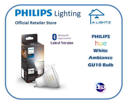 Philips Hue White Ambiance Gu10 Smart Bulb (Bluetooth) | Lazada Singapore