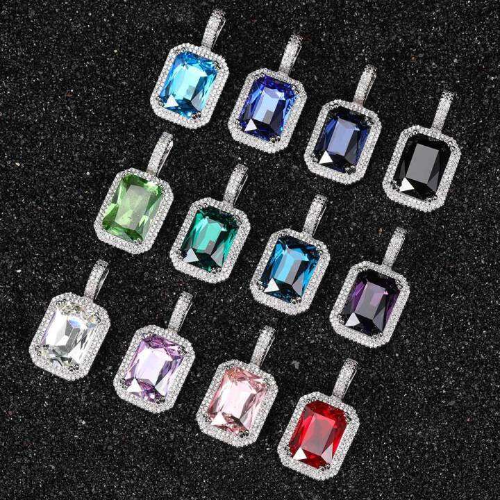 rock-sugar-cube-gem-pendant-necklace-hip-hop-rock-street-fashion-women-multicolor-zircon-necklace-trendy-mens-jewelry-gift