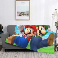 2023 in stock Super  Bros. Ultra-Soft Micro Fleece Blanket Throw Rug Sofa Bed Blanket Air Conditioning Blanket，Contact the seller to customize the pattern for free