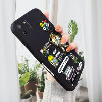 เคส Hpcase สำหรับ Realme C1 C11 Realme C11 2021ชั่วโมงแห่งความสุขเคสโทรศัพท์ปลอกซิลิโคนของเหลวรูปแบบขอบสี่เหลี่ยมคลุมทั้งหมดเคสป้องกันกล้อง