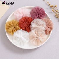 [COD] Nian Shengfa new cross-border 8-color mesh gauze dot flower childrens all-inclusive clip fashion girl