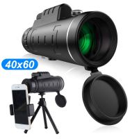 High-quality Mini Wear-resistant Portable 40 x 60 Multifunctional Phone Telephoto Lens Monocular Telescope Easy Operation