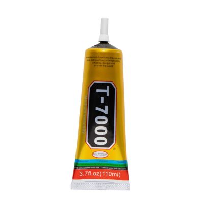 110ML T7000 Black Contact Cellphone Tablet Repair Adhesive T-7000 Electronic Components Glue With Precision Applicator Tip Adhesives Tape