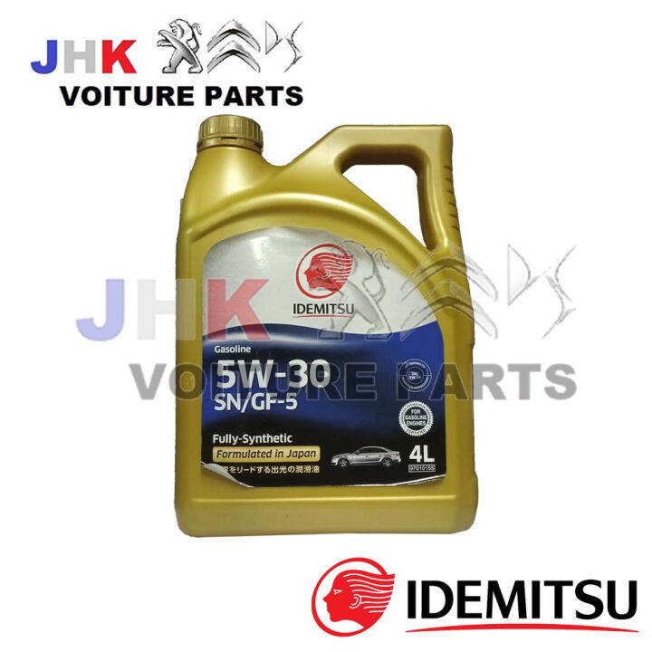 【ORIGINAL】 Idemitsu Fully Synthetic 5W30 Engine Oil 4L All Model | Lazada