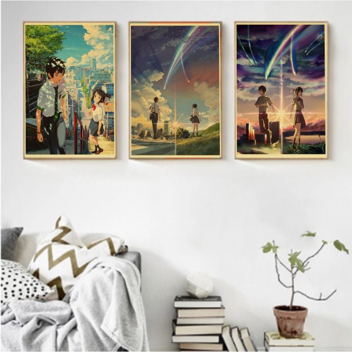 anime-movie-your-name-poster-cartoon-living-room-posters-wall-sticker-art-picture-decoration-chambre-nostalgia-bedroom-painting-wall-d-cor