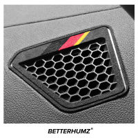 Alcantara สำหรับ BMW G20 Series 3 2020-2022แดชบอร์ดระบายอากาศ O Utlet ตัดกรอบ M ประสิทธิภาพสติกเกอร์รถอุปกรณ์ตกแต่งภายใน