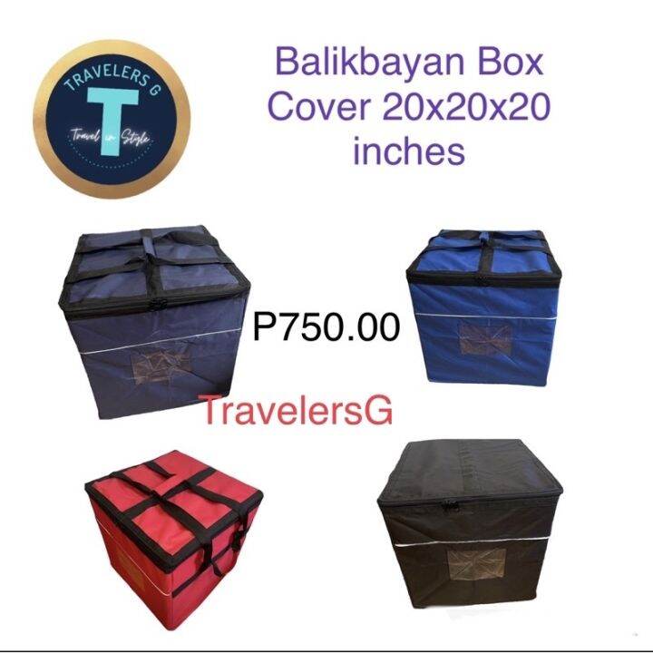 Balikbayan Box Cover Heavy Duty Bag (Size: 20x20x20 inches) | Lazada PH