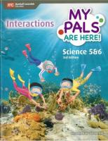 แบบเรียนวิทยาศาสตร์ภาษาอังกฤษ ป.5&amp;6  MPH Science TB P5&amp;6 Interactions (3E)