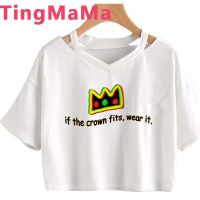 Dream Smp Ranboo เสื้อยืดผู้หญิงพลัสขนาดฮาราจูกุสตรีทแวร์เสื้อผ้า Ulzzang