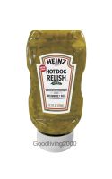 (Free shipping) Heinz Hot Dog Relish 375ml ฮ้อทดอก รีลิช (ซอสสำหรับฮ้อทดอก) ตรา ไฮนส์ 375 มล