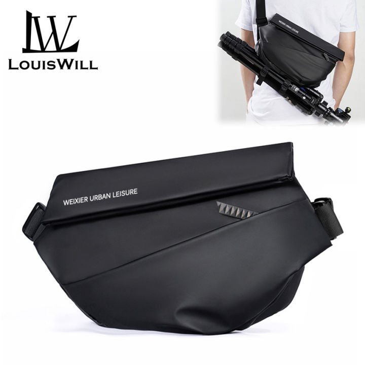 LouisWill Ramadan sling bags for men Men Bag Functional Chest Bag ...