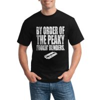 Different Color To Choose By Order Of The Peaky Fookin Blinders Peaky Blinders Customized Funny T-Shirts For Man