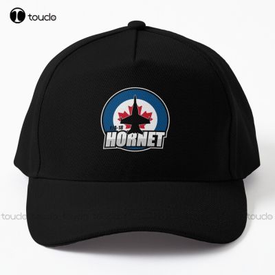 Canadian Fa-18 Hornet Patch Baseball Cap Mens Caps Personalized Custom Unisex Adult Teen Youth Summer Outdoor Caps Sun Hats Art