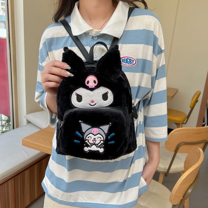 cc-cartoon-plush-backpack-2023-hello-kitty-new-girls-heart-schoolbag-student-18xcmx25cmx12cm