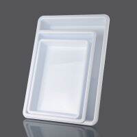 Long tray thickened PP plastic square laboratory household white high temperature resistant appliance material Japan ASONE