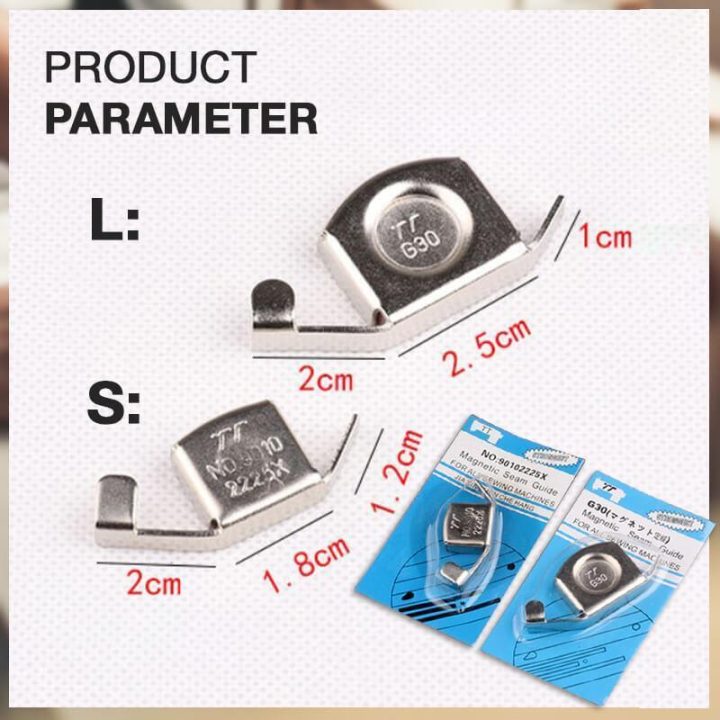  Magnetic Seam Guide for Sewing Machine