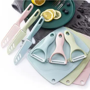 Full Ceramic Hello Kitty Kitchen Knife Set - 4 Knives & 1 Peeler