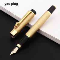 High Quality 6006 Golden Dragon Business Office Fountain Pen Student School Stationery Supplies Ink Pens caligraphy pens  Pens