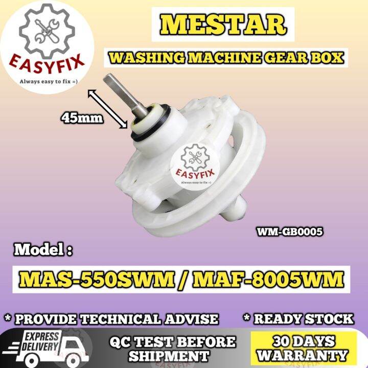 MAS550SWM / MAF8005WM MESTAR SEMIAUTO HAIER WASHING MACHINE GEAR BOX