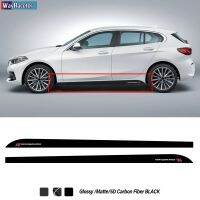 【Taste life】2 Pcs ด้านข้างกระโปรงลายสติกเกอร์ M Performance รูปลอกสำหรับ BMW 1 Series F20 F21 F40 118i 128i 135i M อุปกรณ์กีฬา