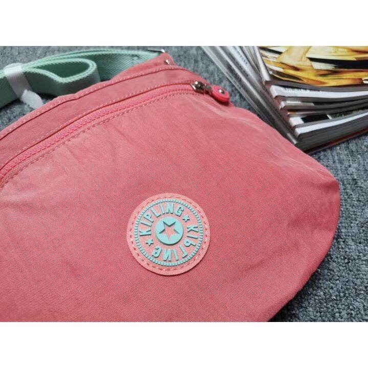 original-order-kipling-new-style-simple-fashion-backpack-arto-casual-female-bag-lightweight-shoulder-messenger-k12832-peach-pink