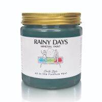 Chalk Paint ,Rainy Days Mineral Paint ( Fuji Charcoal )-สีทาเฟอนิเจอร์- สำหรับงาน DIY -วินเทจ-ปกปิดดี ไม่มีกลิ่น ใช้งานง่าย ชนิดทา