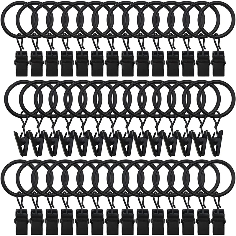 40 Pack Vintage Curtain Clips, Strong Metal Decorative Rustproof Drapery  Curtain Ring With Clip Bro | Fruugo BH