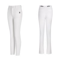 ™卍✢ Korean style golf clothing spring and autumn womens outdoor sports pants black and white quick-drying stretch slim fit flared trousers