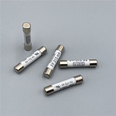 【jw】№▲™  5pcs/Lot FF 315mA 1000V 30kA 6.3x32mm 7017240 Fast Acting Fuse Links for Multimeter