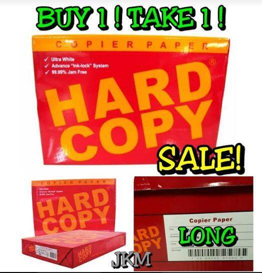 Hard Copy Bond Paper Long/Legal Bond Size 8.5 x 13 inch Buy 1 Ream Take