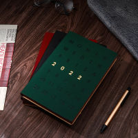 Agenda 2022 Planner Notebook and Journal Diary A5 Notepad Stationery Sketchbook Organizer Office Daily Note Book Calendar Plan