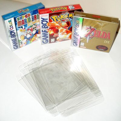 【Trusted】 1ชิ้นเหมาะสำหรับ GB GBA GBC กล่องพลาสติกใสคุณภาพสูงกล่องฝาครอบป้องกันกล่องเกมอิเล็กทรอนิกส์ตัวป้องกันเกม