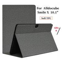 ใหม่ล่าสุดเคสสำหรับ Alldocube Smile X 10.1นิ้วแท็บเล็ตพีซีตั้งหนัง Pu สำหรับ SMILE X + ฟิล์มของขวัญ