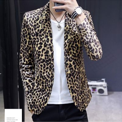 ✙ hnf531 Mens suits slim fit korean style male coat handsome trend Slim 2023 fashion Formal Dinner Dress jacket for men