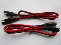 1 Pcs SAE to SAE DC Power Automotive Extension Cable 2x1.5mm 2 100cm Red and Black Color