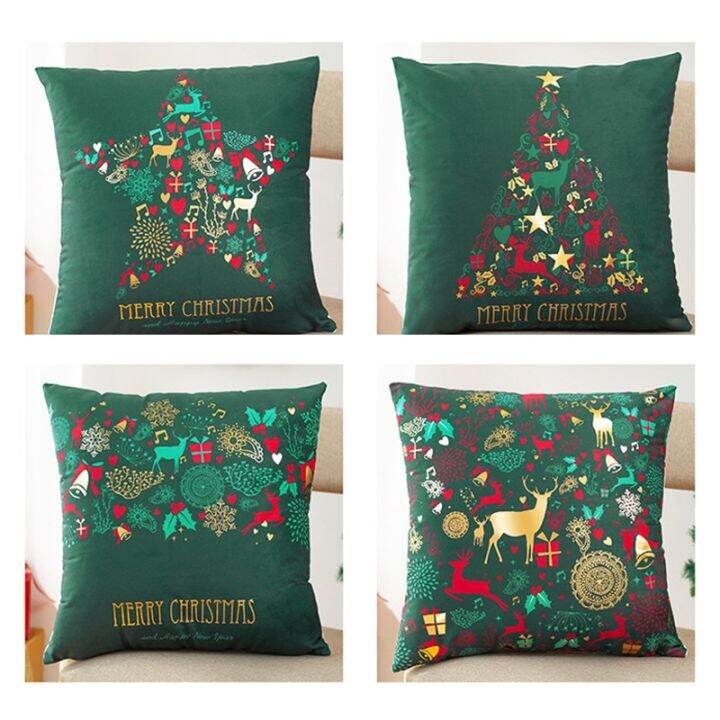 glowing-merry-christmas-gift-cushion-cover-home-sofa-seat-decorative-pillow-cover-super-sofa-bell-snow-pillow-case-4-pcs