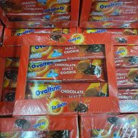 ❗❗HOT Sale❗❗  Ovaltine cookies Ovaltine cookies 30 grams x 12 envelopes โอวัลตินคุ้กกี้ คุกกี้ โอวัลติน 30 กรัม x 12 ซองJR6.3220⚡สินค้าแนะนำ⚡