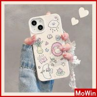 เข้ากันได้สำหรับ เคสไอโฟน เคสไอโฟน11 เคส iphone 11 ย่อยสลายได้เป็นมิตรกับสิ่งแวดล้อมฟางข้าวสาลีเรียบสบายเคส TPU น่ารักกระต่ายดอกไม้เข้ากันได้กับ iPhone 13 Pro max 12 Pro Max 11 xr xs max 7 8