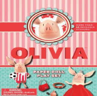 Plan for kids หนังสือต่างประเทศ Olivia Paper Doll Play Set ISBN: 9781452111711