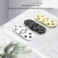 Zinc Alloy Mounted Folding Hinges Self Supporting Foldable Table Cabinet Door Hinge Furniture Hardware Door Hardware Locks