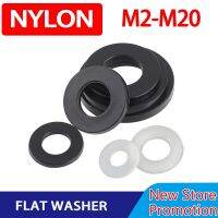 【hot】❁☃ Black/White Flat Washer M2.5 M4 M12 M14 M16 M18 M20 Plated Spacer Insulation Gasket