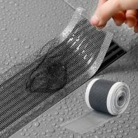 【hot】！ 1 Roll 70MM  Strainer Sink Sewer Outfall Stopper Mesh Stickers Disposable Shower Floor Drain Filter Hair Catche