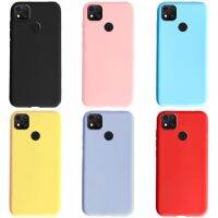 For Xiaomi Redmi 9C Silicone Candy TPU Simple Cover Phone Case For Xiomi Redmi 9C 9 C Redmi9C NFC Redmi 10C 10 C Case Fundas