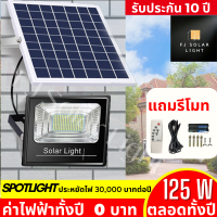 ไฟโซล่าเซลล์ 125wSolarsensor light ไฟติดผนังโซล่าเซลล์พลังงานแสงอาทิตย์ สุดคุ้ม ไฟนอกอาคาร ไฟกึ่งภายนอก โคมไฟภายนอกอาคาร ไฟโซล่าเซลรั้ว 125วัตต์