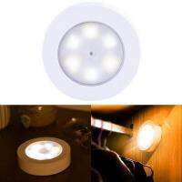 SmartPhonemall Warm White / White / Yellow Light LED Night Light, 6 LEDs Decoration Light for Car, Hotel, Corridor, Exhibition Hall, Wardrobe(White)